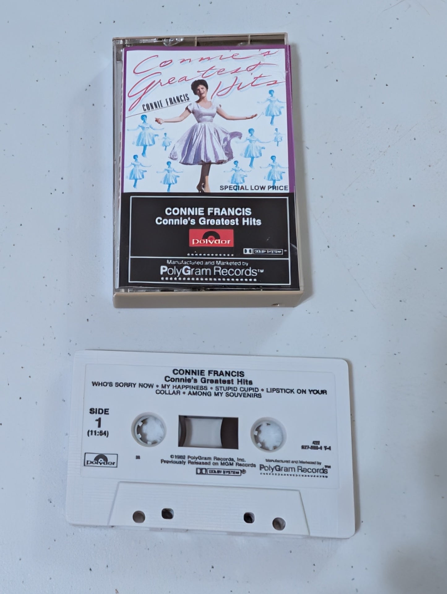 CONNIE FRANCIS Songs To a Swinging Band MGM 1960 (cassette, tape, album, music, vintage, OOP)