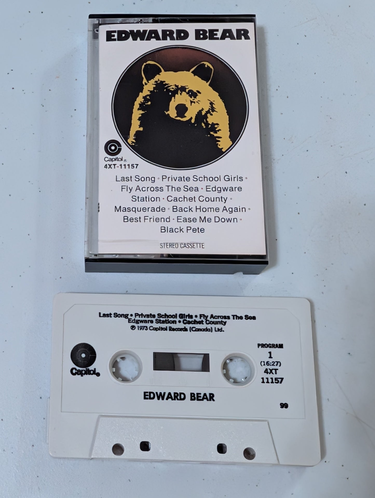Edward Bear Self Titled 1973 (cassette, tape, album, music, vintage, OOP)