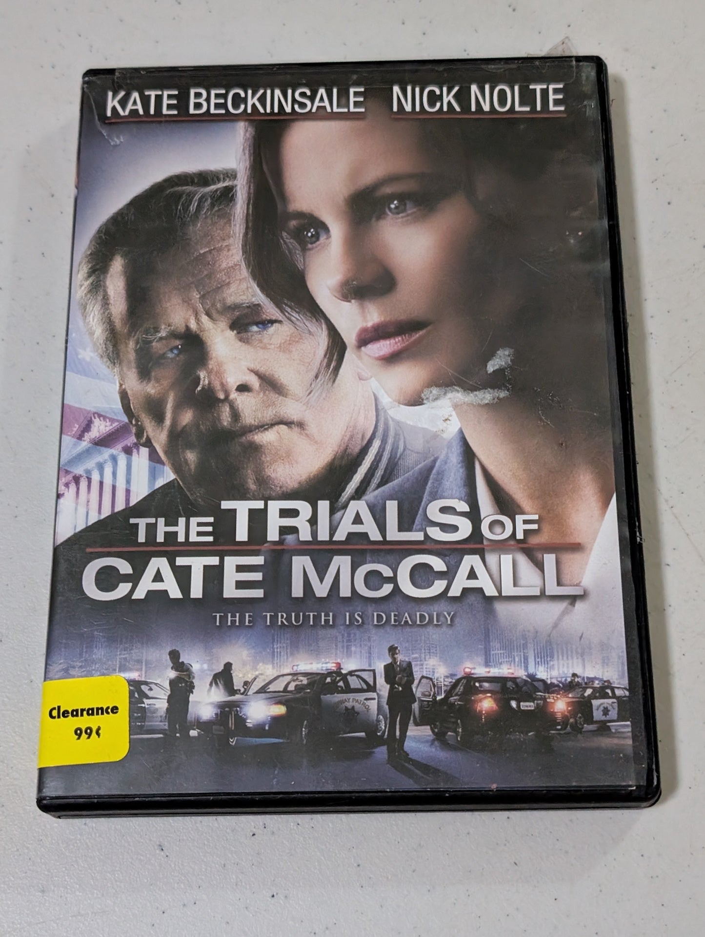 THE TRIALS OF CATE MCCALL-Kate Beckinsale, Nolte James (movie, DVD)