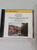 HANDEL, GEORGE FRIDERIC - WATER MUSIC / MUSIC FOR THE ROYAL FIREWORKS (CLASSICAL, CD, 1988)