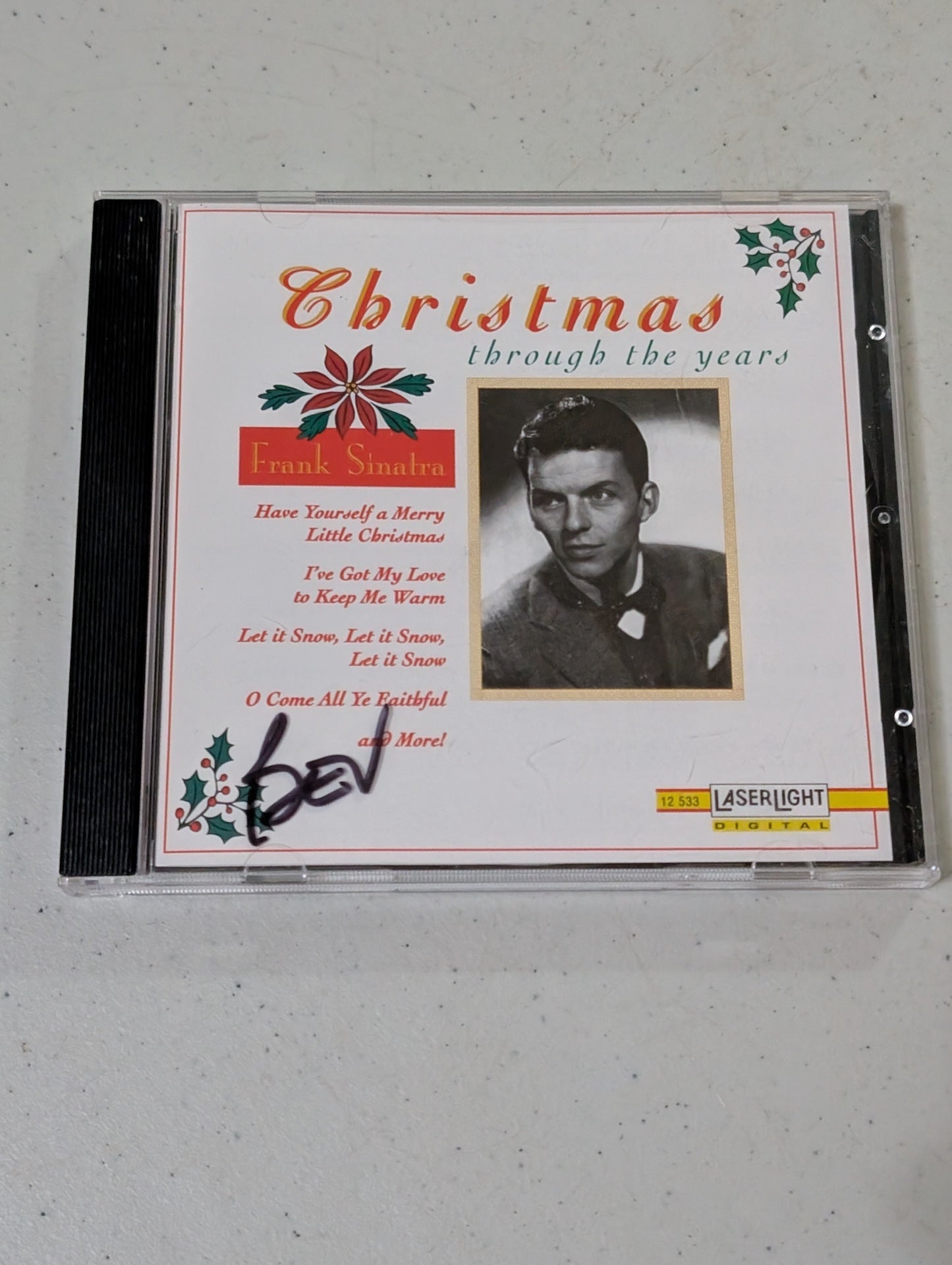 FRANK SINATRA - CHRISTMAS THROUGH THE YEARS (HOLIDAY, VOCAL JAZZ, CD, 1994)
