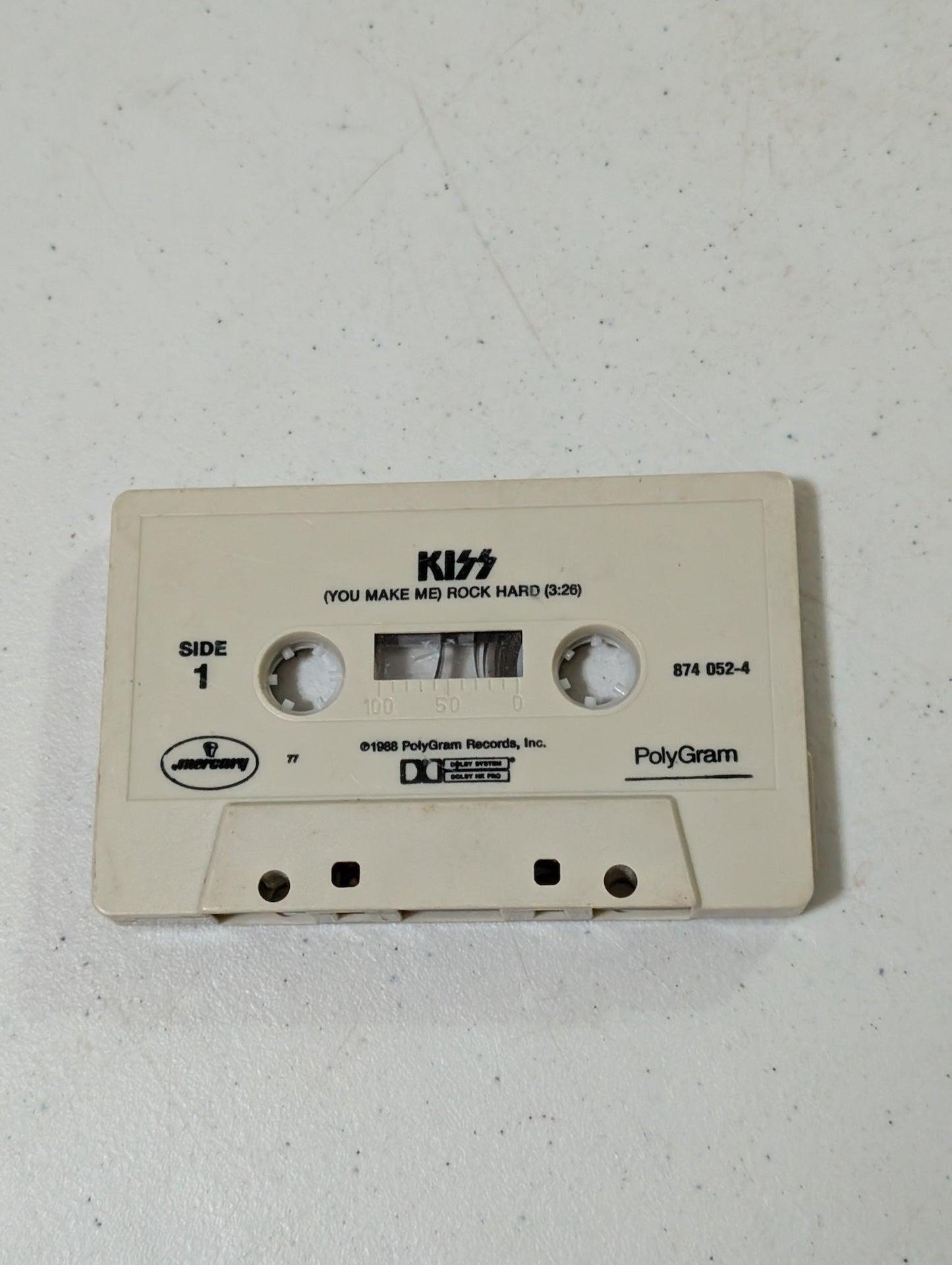 KISS ROCK HARD / DEUCE (CASSETTE) TAPE ONLY(CASSETTE, VINTAGE, OUT OF PRINT)