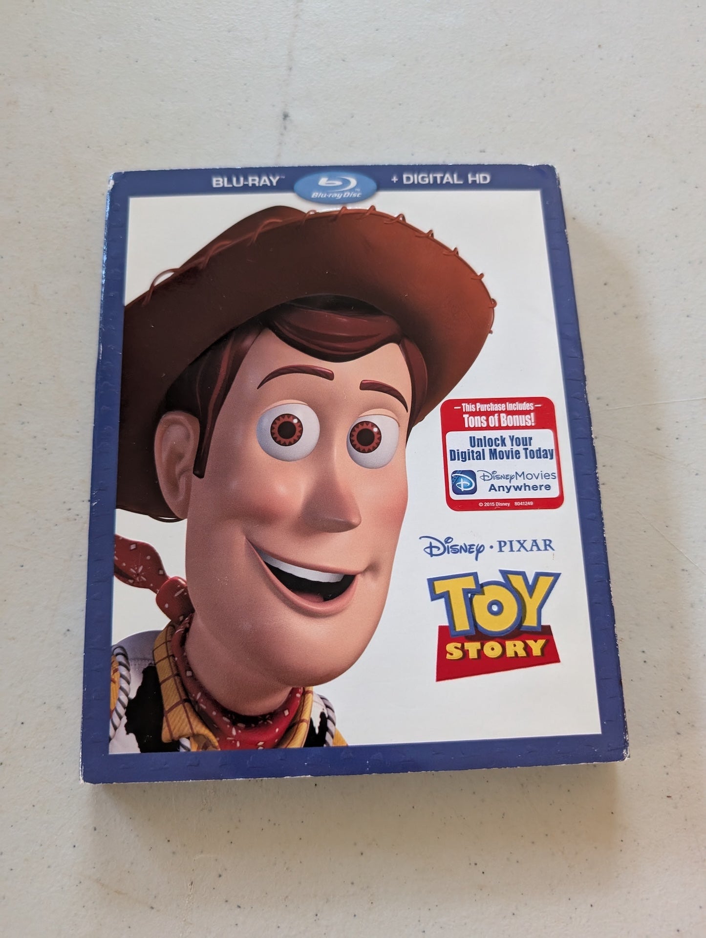 TOY STORY DISNEY PIXAR BLU-RAY + DIGITAL HD