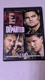THE DEPARTED DVD MOVIE LEONARDO DICAPRIO MATT DAMON JACK NICHOLSON MARK WAHLBERG