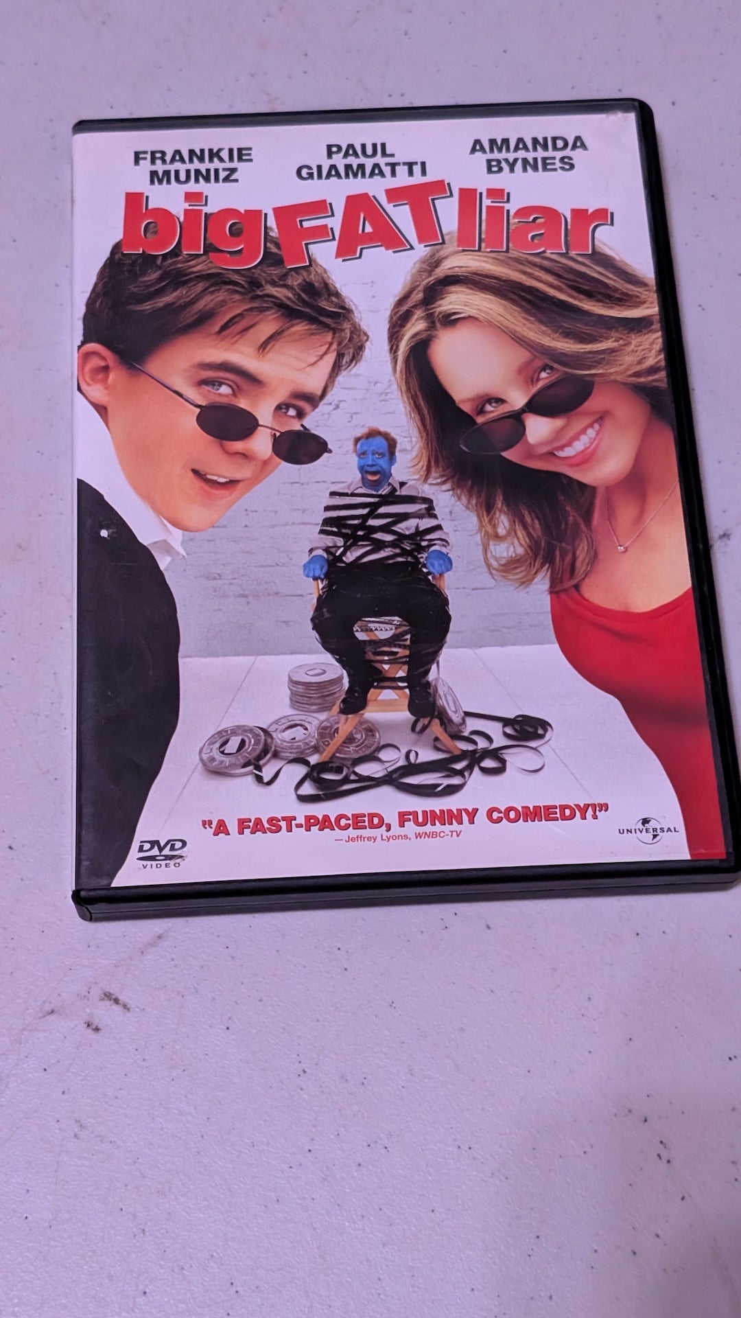 Big Fat Liar DVD. Frankie Muniz, Amanda Bynes, Paul Giamatti