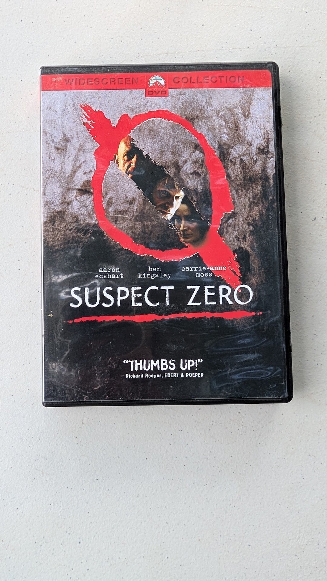 SUSPECT ZERO - AARON ECKHART, BEN KINGSLEY, CARRIE-ANNE MOSS (DVD)