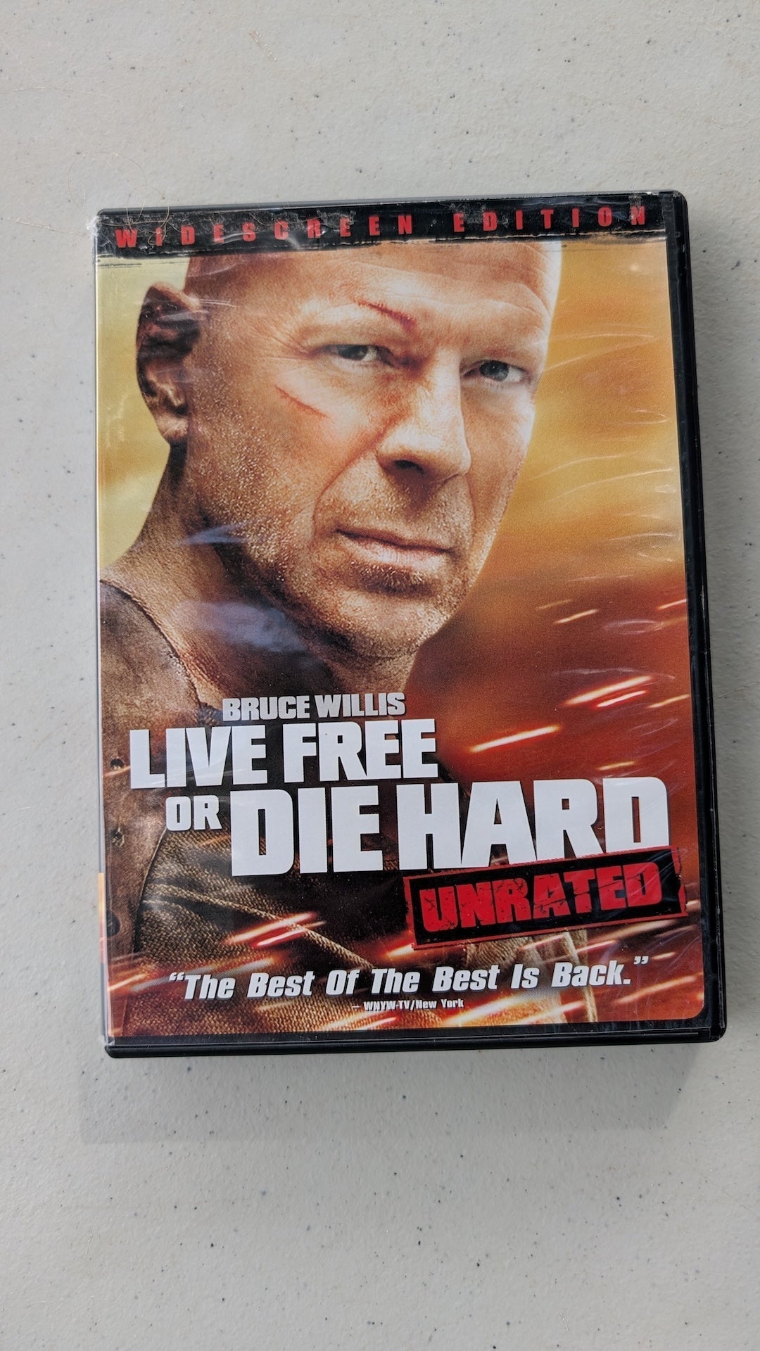 LIVE FREE OR DIE HARD (DVD, 2007). BRUCE WILLIS. JUSTIN LONG. TIMOTHY OLYPHANT