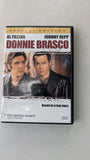 DONNIE BRASCO DVD AL PACINO, JOHNNY DEPP, MICHAEL MADSEN, BRUNO KIRBY