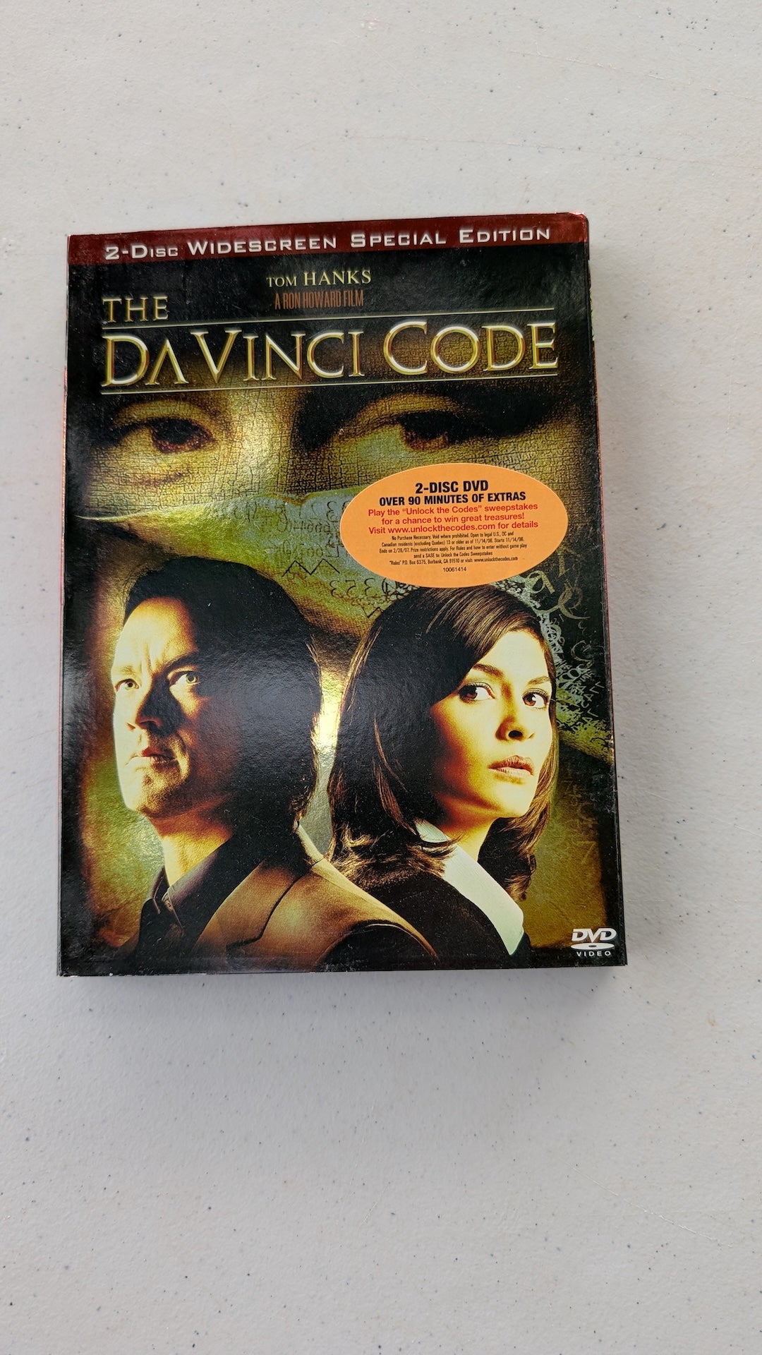 The DaVinci Code (DVD, 2006, 2-Disc Set, Special Edition, WideScreen Edition)