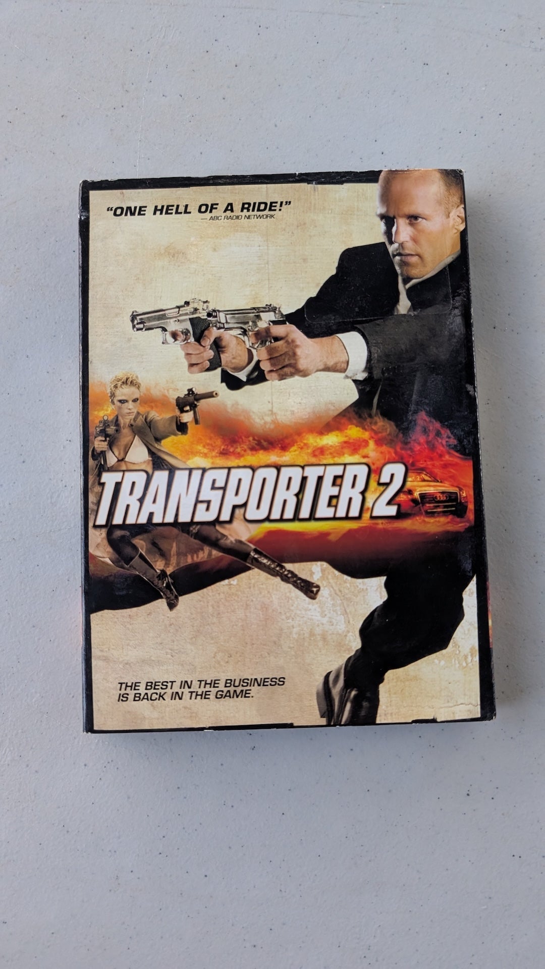 THE TRANSPORTER 2 DVD JASON STATHAM