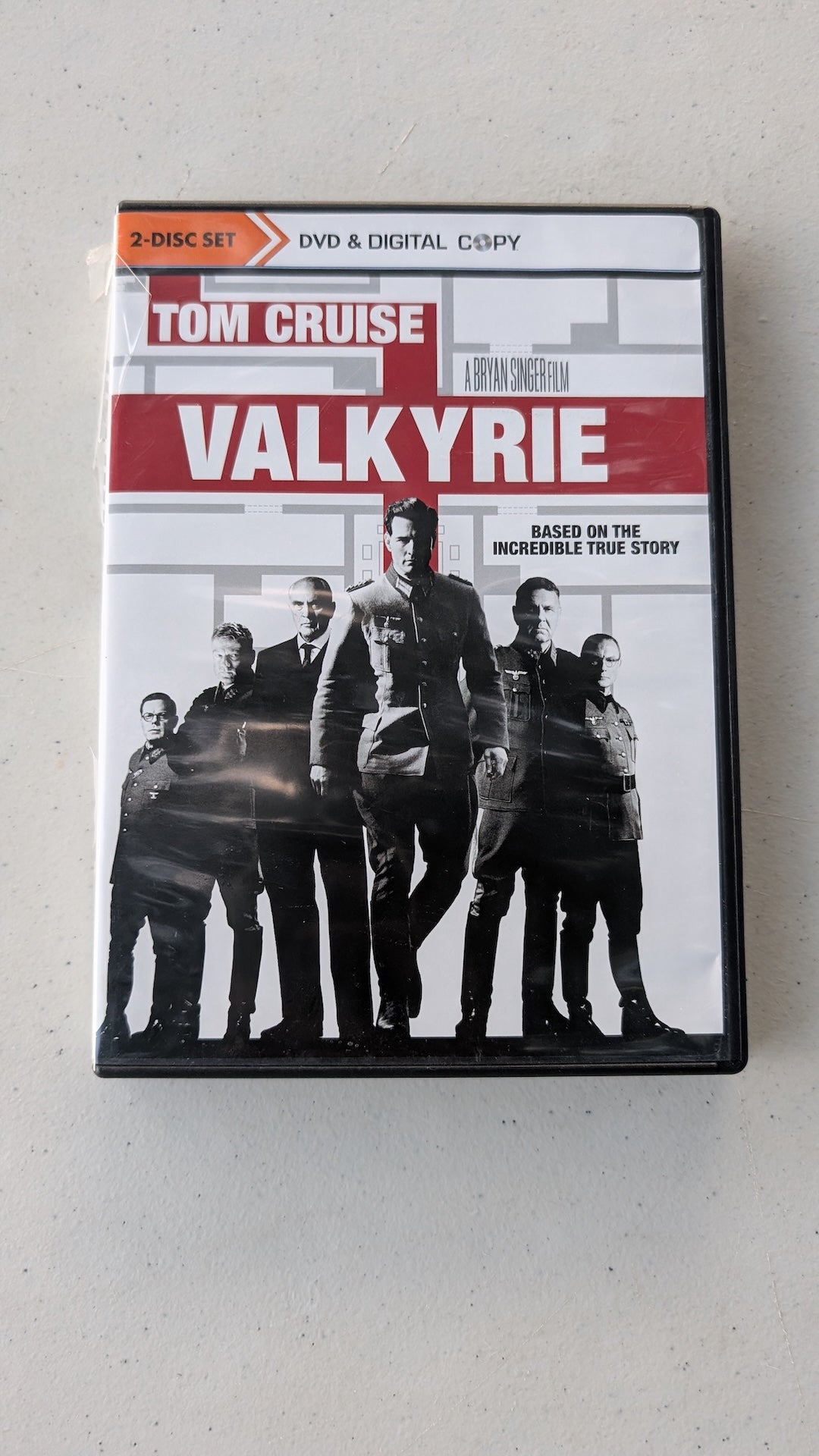 VALKYRIE (DVD, 2009) TOM CRUISE BRYAN SINGER FILM