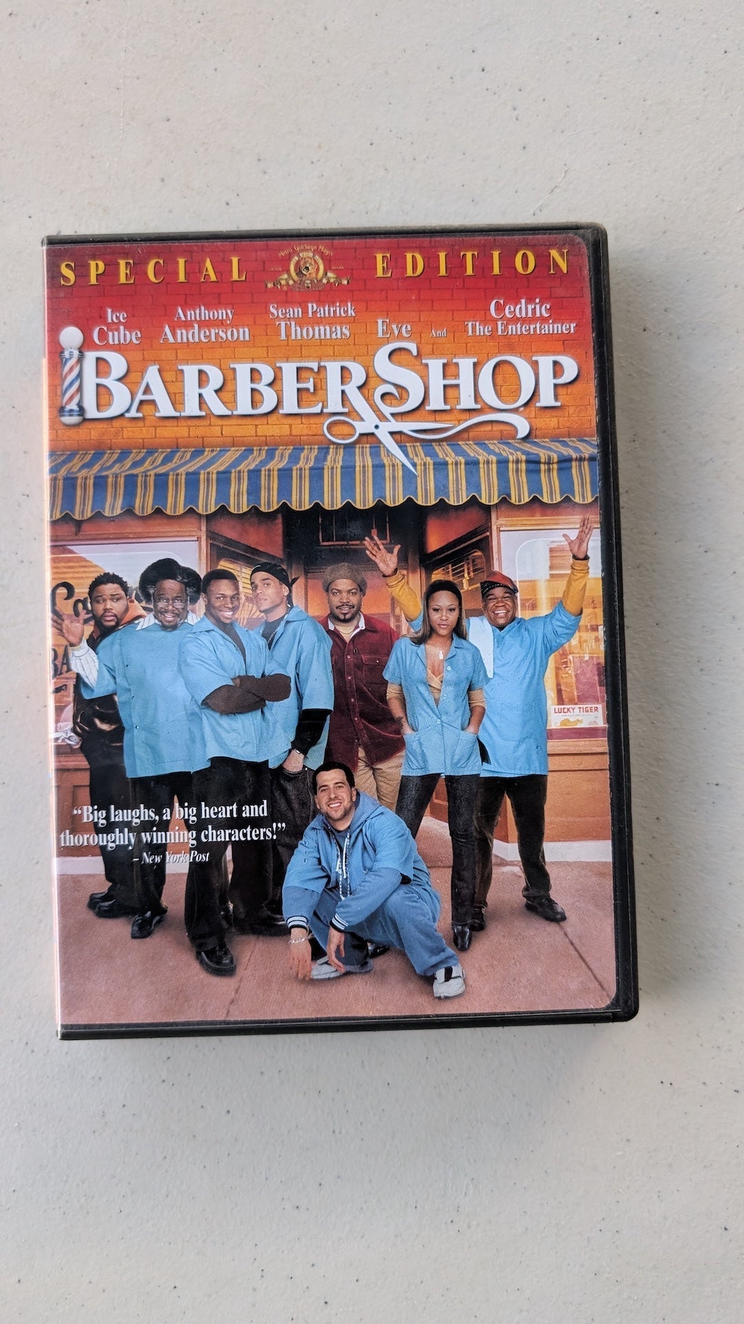 Barber Shop - Ice Cube, Anthony Anderson, Sean Patrick Thomas (2003 DVD)