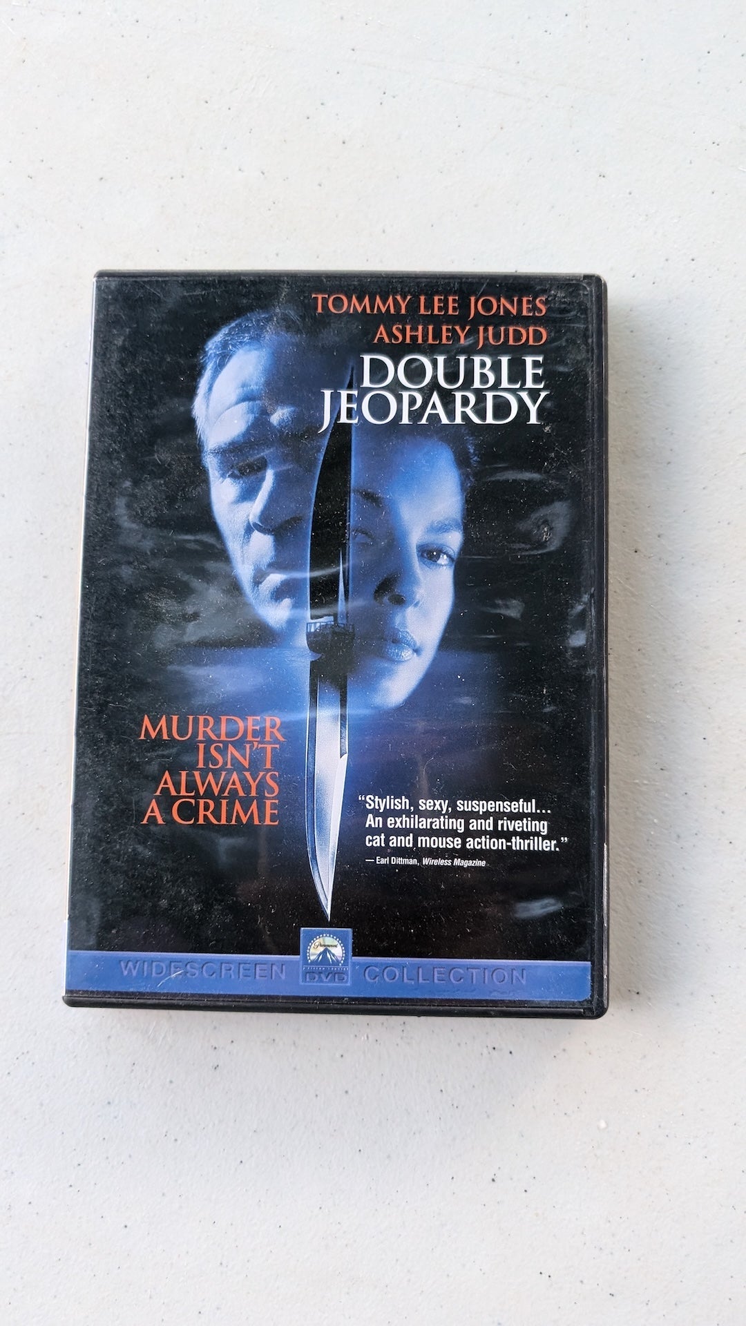 DOUBLE JEOPARDY DVD 1999 TOMMY LEE JONES