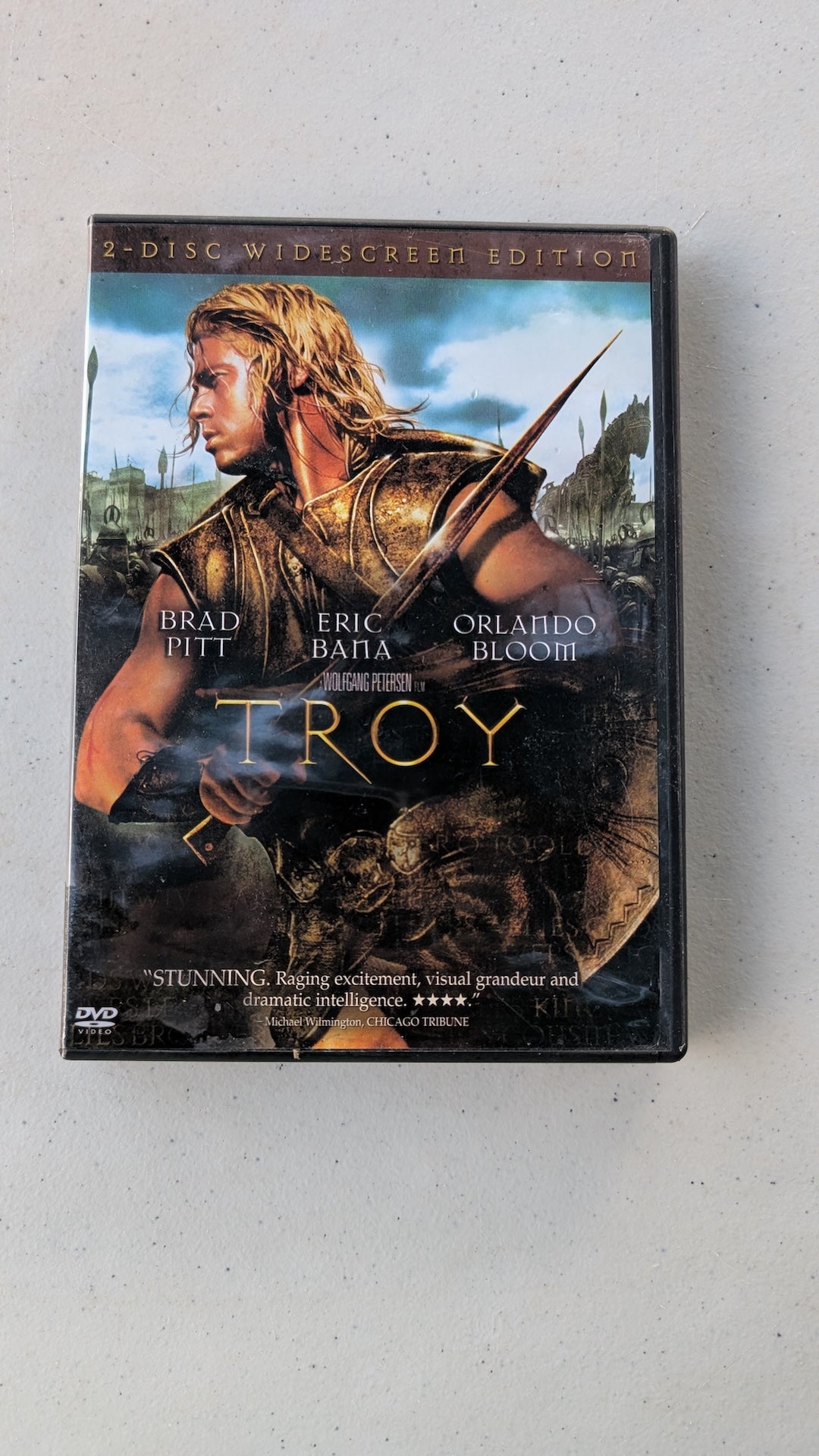 Troy DVD 2004 DVD 2-Disc Set Widescreen Brad Pitt, Orlando Bloom, Eric Bana