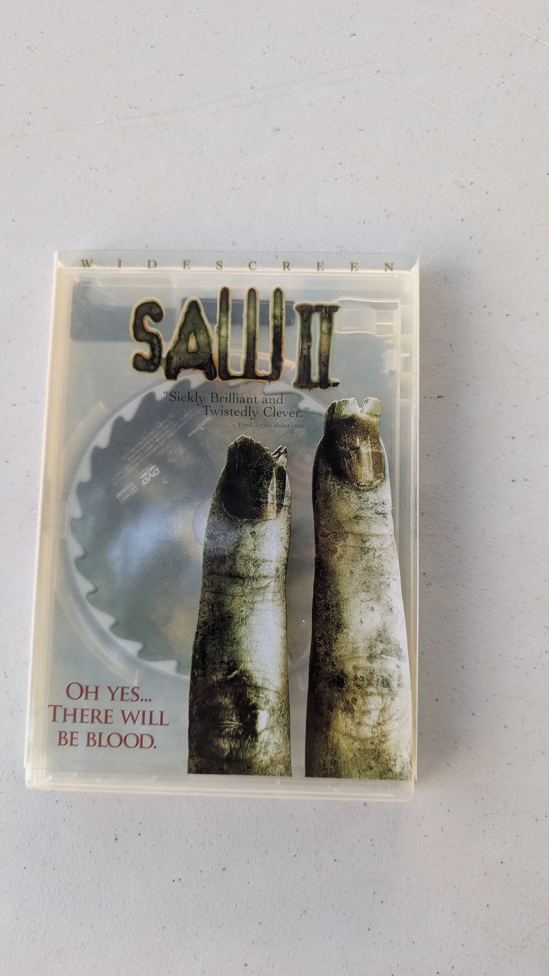 SAW II DVD WIDESCREEN VERSION DONNIE WAHLBERG SHAWNEE SMITH FRANKY G TOBIN BELL