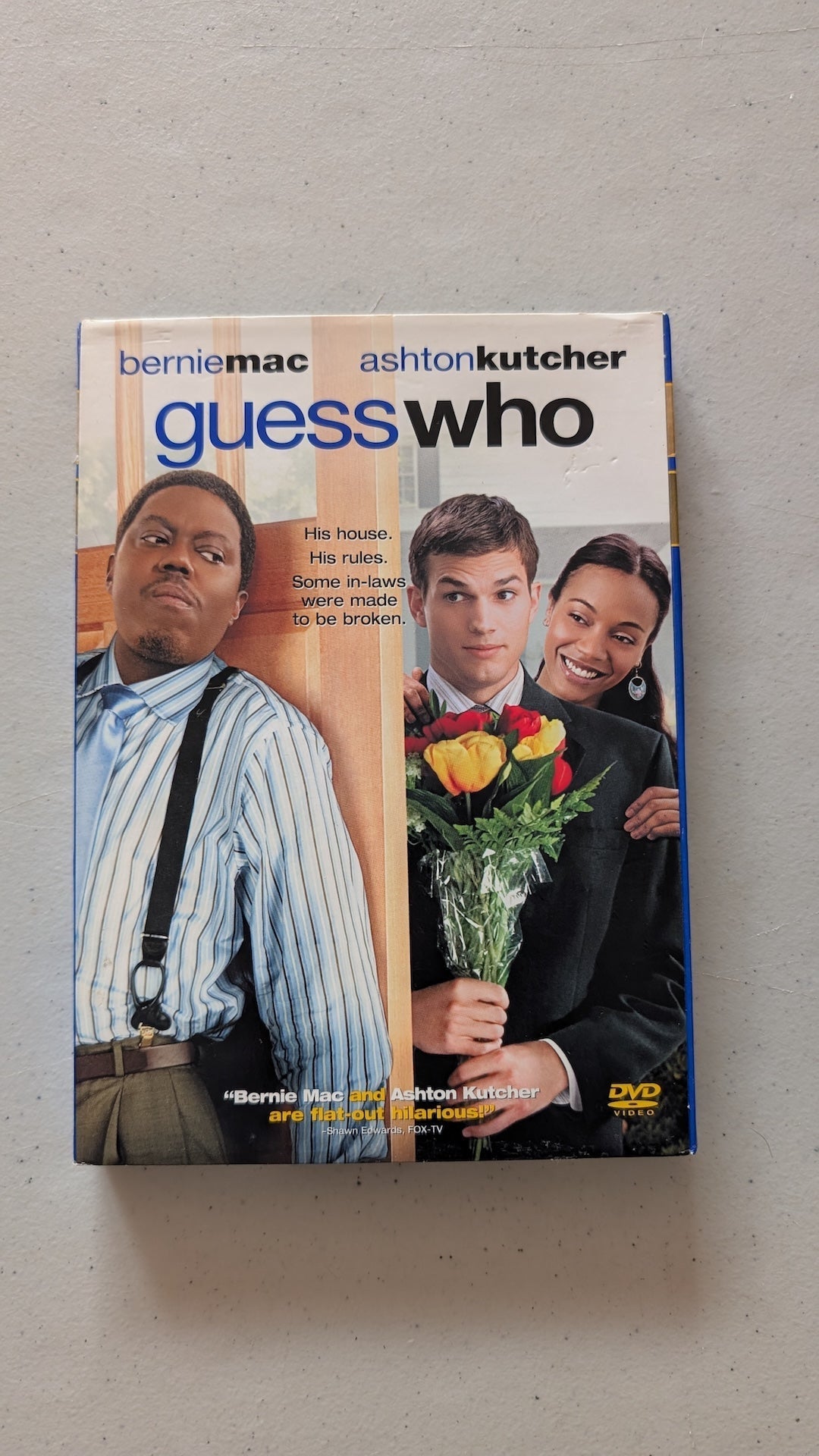 GUESS WHO (DVD, 2005, PG-13) BERNIE MAC, ASHTON KUTCHER