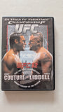 UFC 52: COUTURE VS LIDDELL (DVD, 2005, NOT RATED) RANDY COUTURE, CHUCK LIDDELL