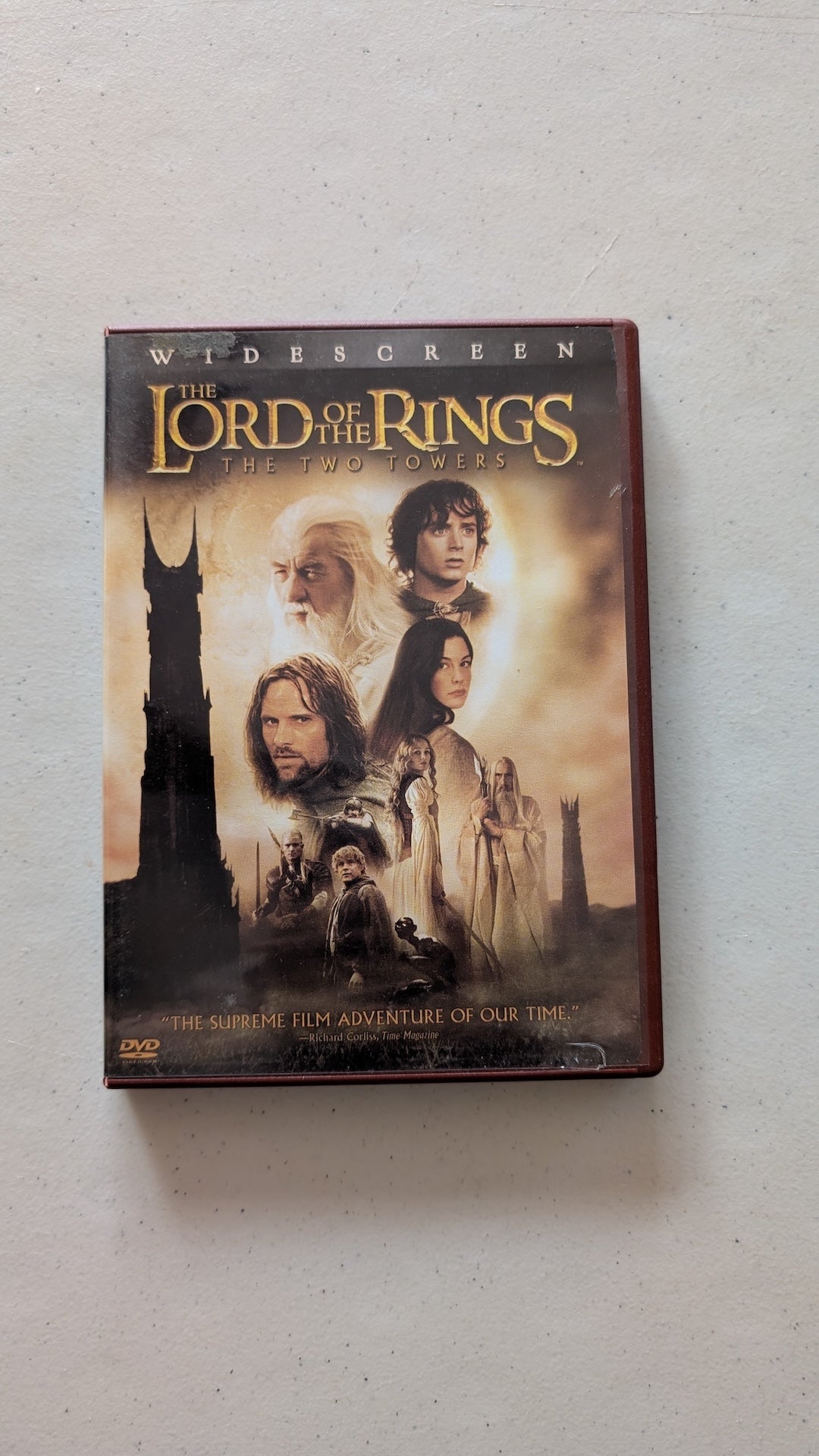 THE LORD OF THE RINGS: THE TWO TOWERS (DVD, 2002, PG-13)