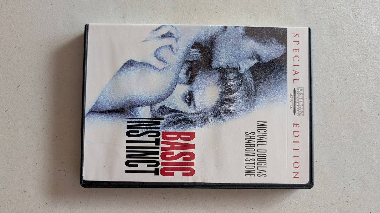 BASIC INSTINCT (DVD, 1992, R) MICHAEL DOUGLAS, SHARON STONE