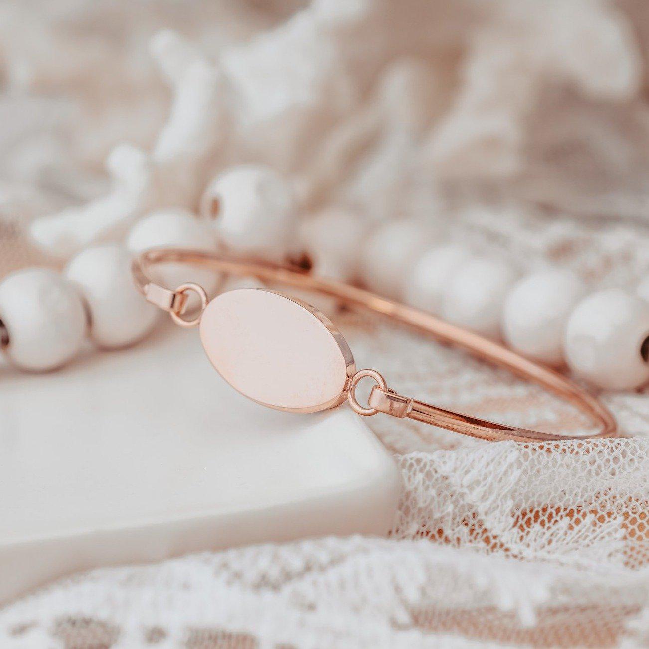 RIDE OR DIE SWING TOP BANGLE BRACELET