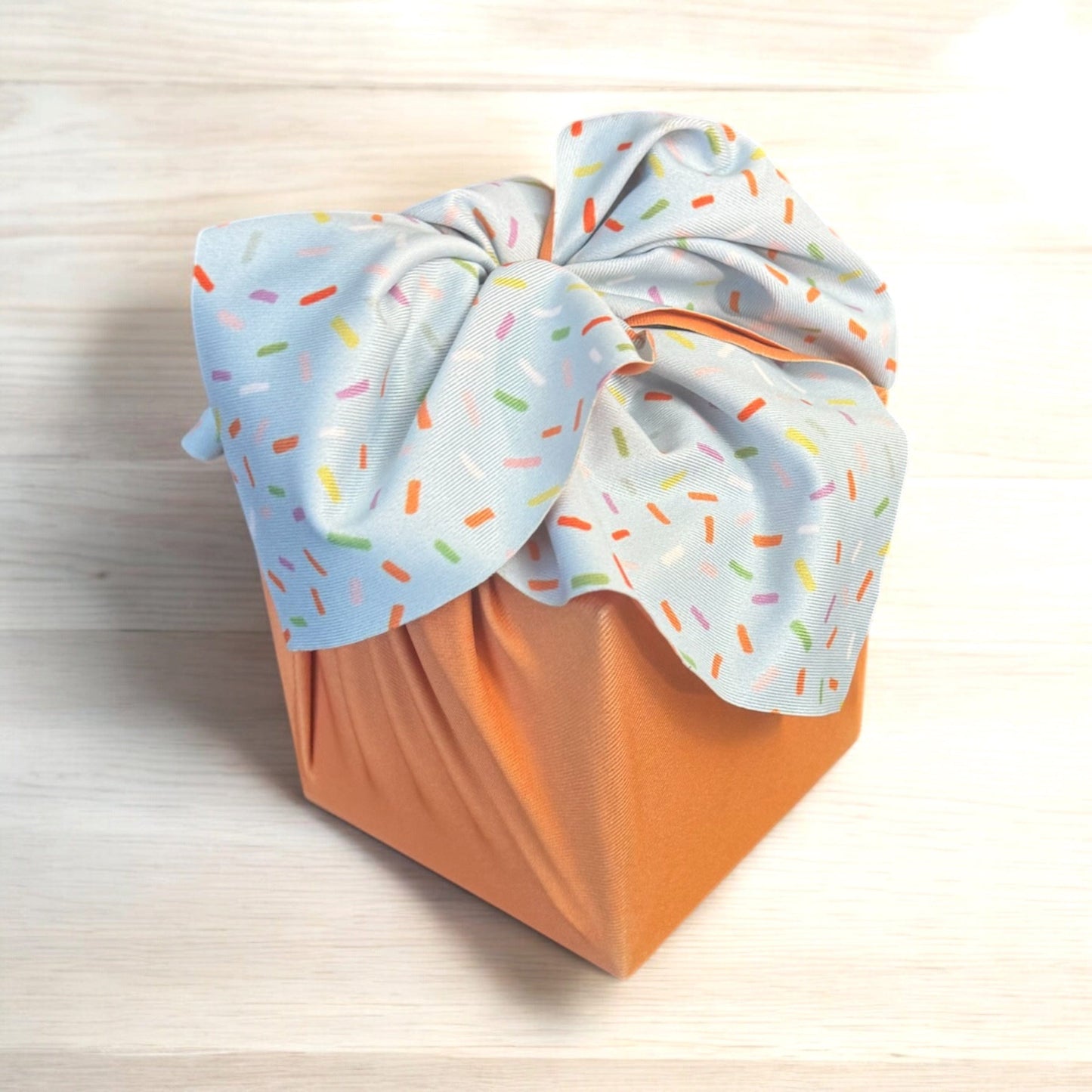 SMALL REUSABLE CLOTH FUROSHIKI GIFT WRAP | SPRING CONFETTI