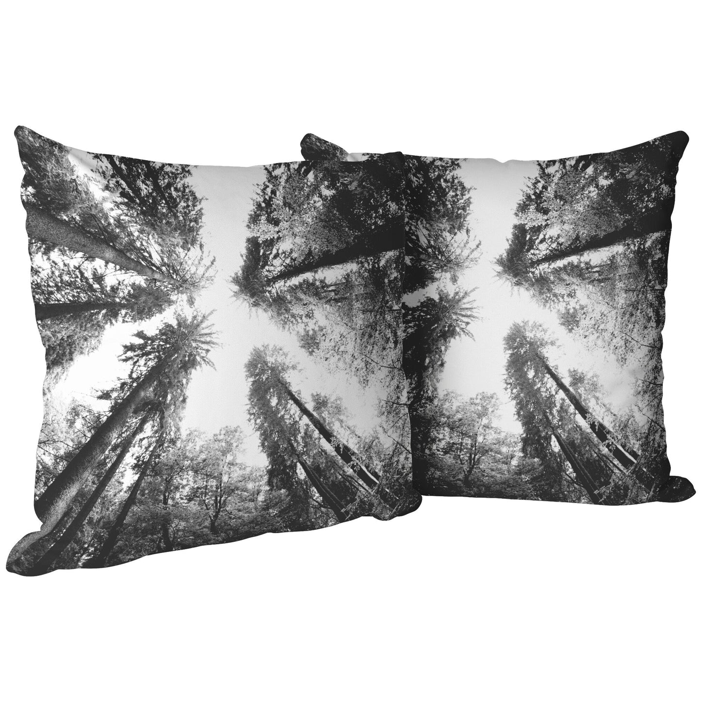 TALL TREES THROW PILLOW
