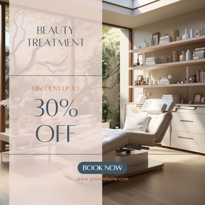 50 Premium Canva Social Media Templates – Skincare & Beauty Brand Kit
