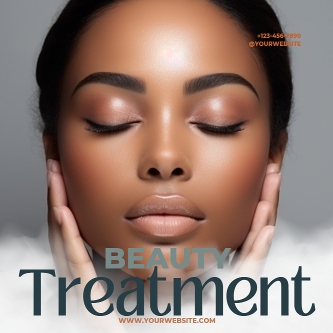 50 Premium Canva Social Media Templates – Skincare & Beauty Brand Kit