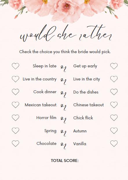 24 Printable & Editable Bridal Shower Games Bundle