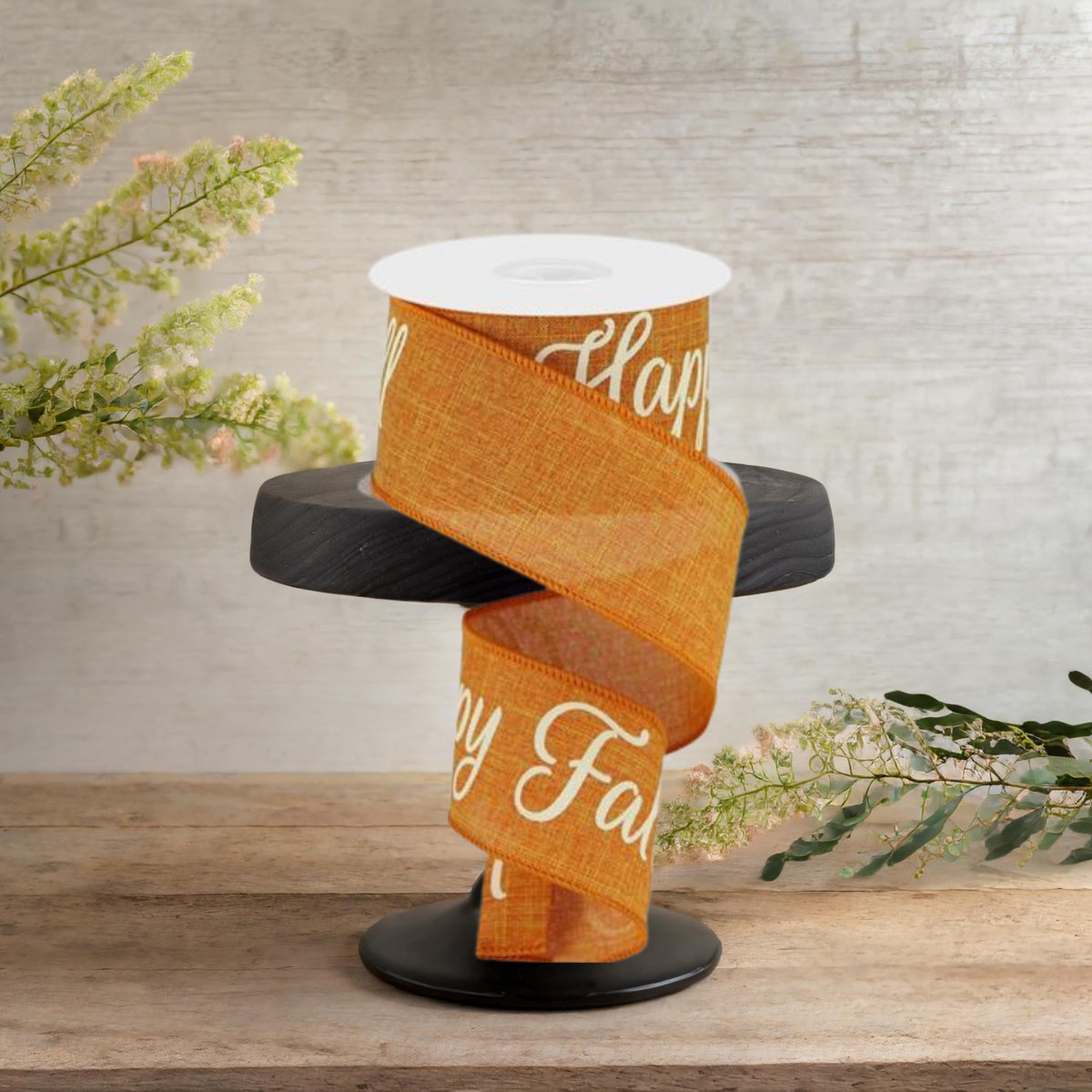 2.5" Happy Fall Yall Ribbon: Talisman (10 Yards)