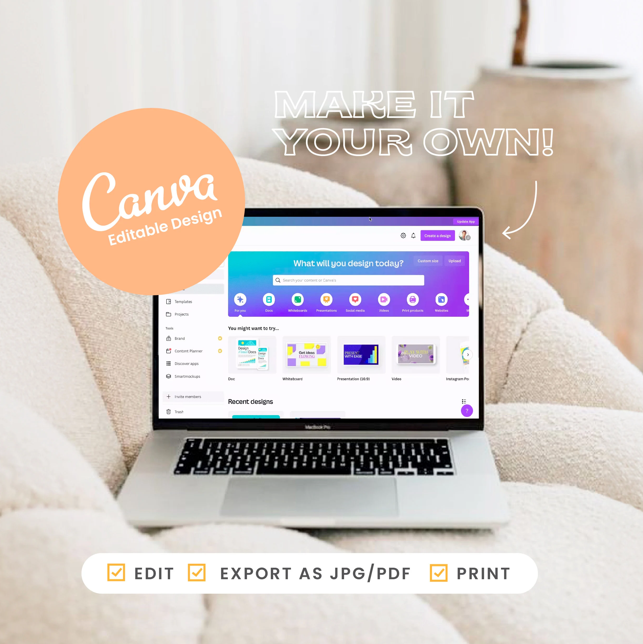50 Premium Canva Social Media Templates – Skincare & Beauty Brand Kit