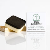Cedar & Bay Leaf Coffee Soap – Exfoliating, Hydrating, Zero-Waste