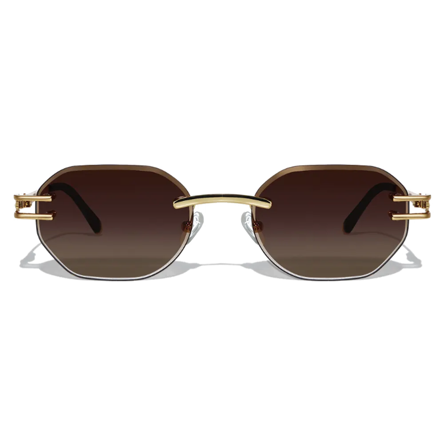 DORE METAL FRAMELESS SUNGLASSES