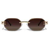 DORE METAL FRAMELESS SUNGLASSES