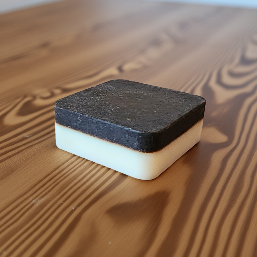 Cedar & Bay Leaf Coffee Soap – Exfoliating, Hydrating, Zero-Waste