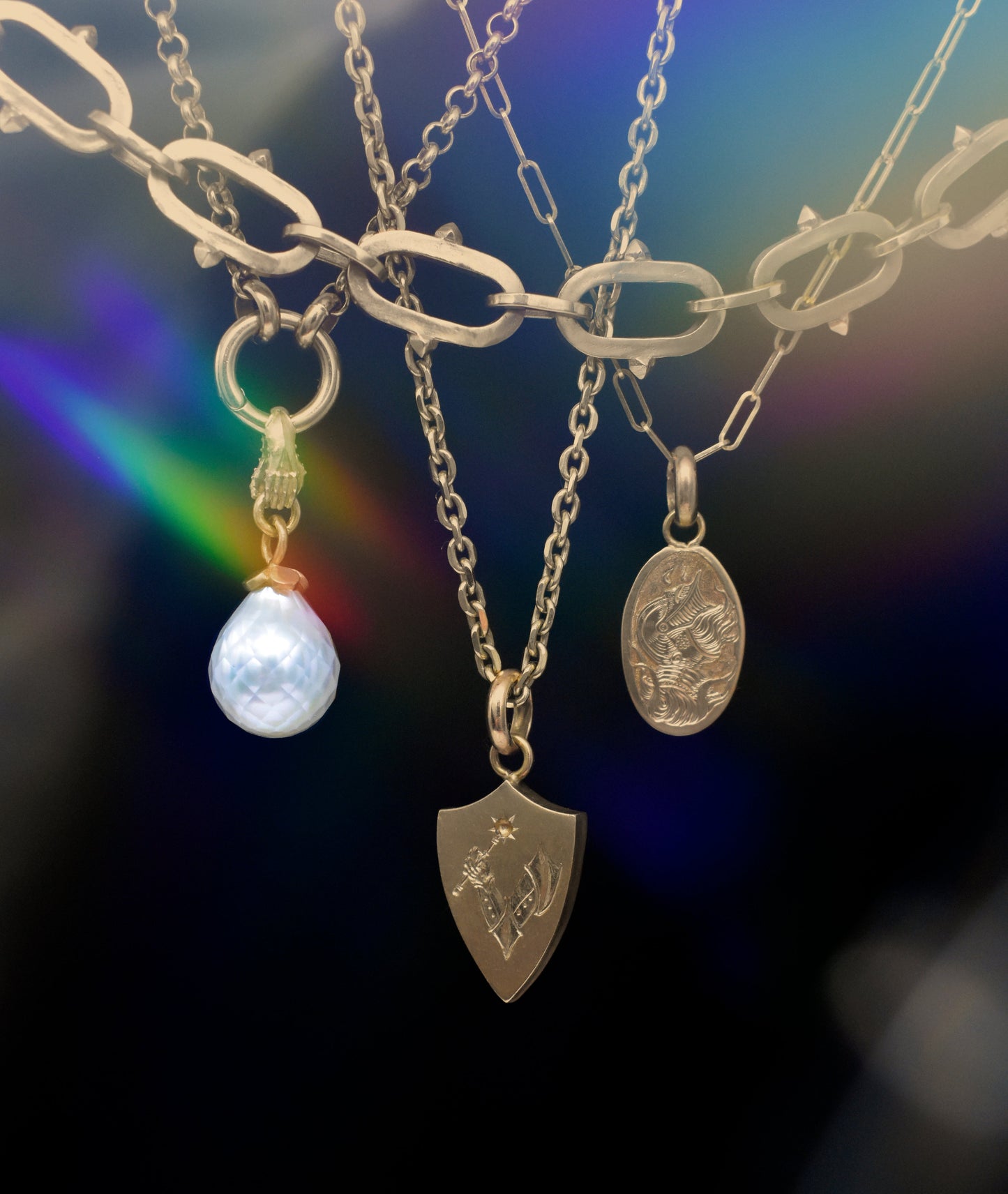 TETHER CHAIN - PAPERCLIP LINK