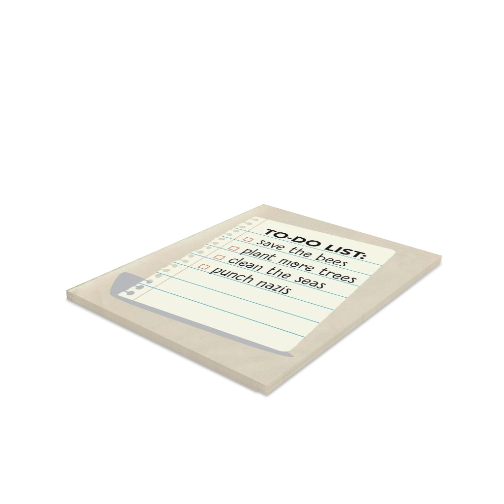 TO-DO LIST GREETING CARD