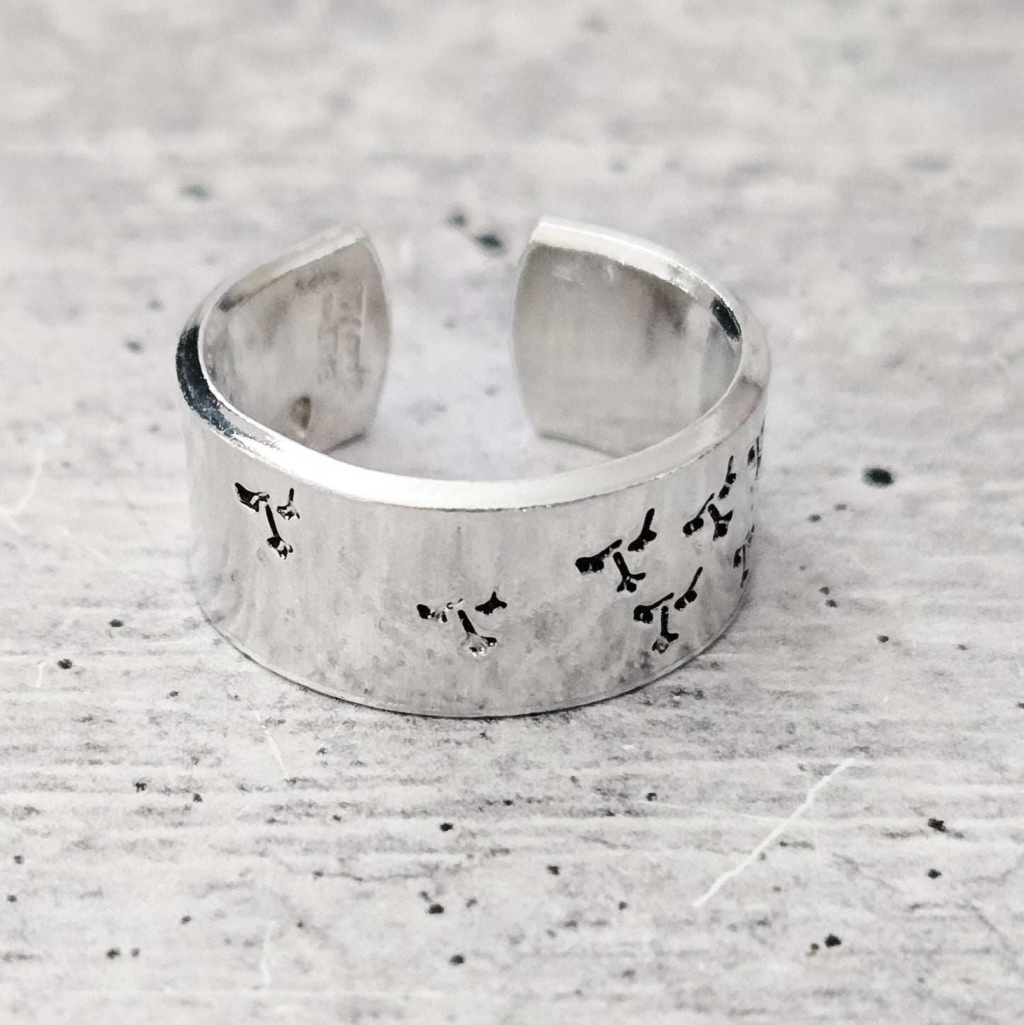 DANDELION OPEN BACK RING