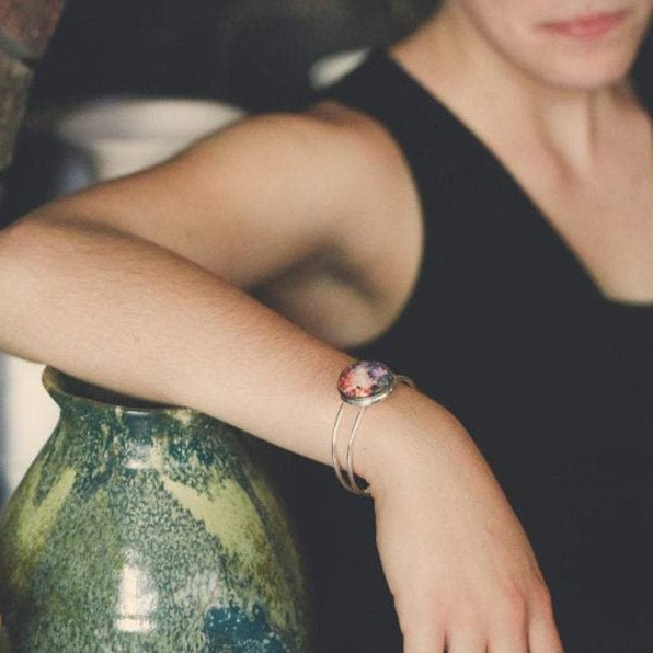 INTERCHANGEABLE NEBULA CUFF BRACELET