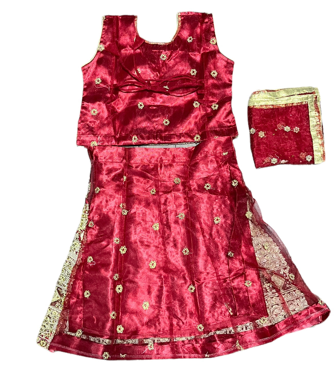 TRADITIONAL GIRLS LEHENGA CHOLI SET – ETHNIC WEAR FOR KIDS-07
