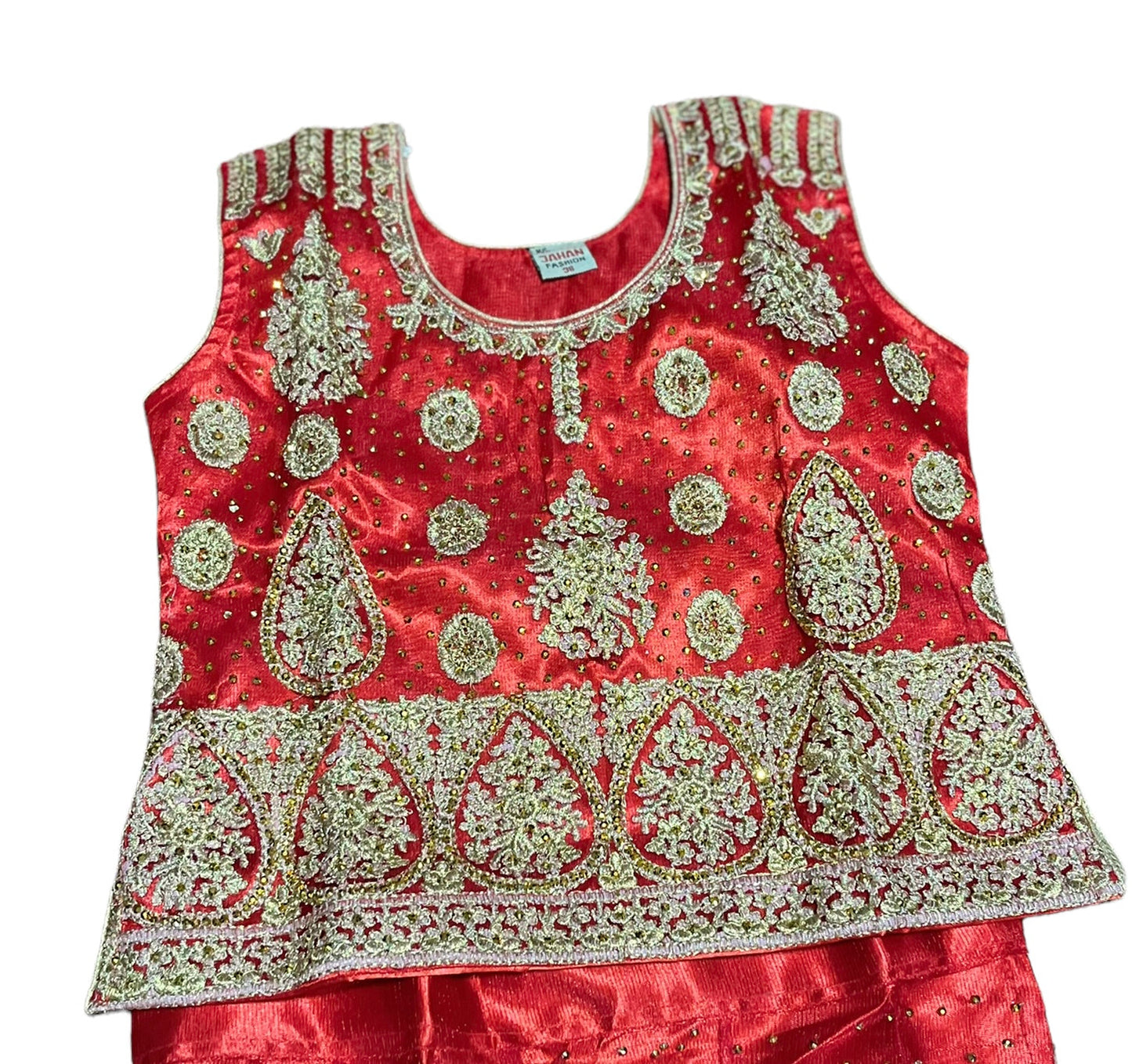 TRADITIONAL GIRLS LEHENGA CHOLI SET – ETHNIC WEAR FOR KIDS-06