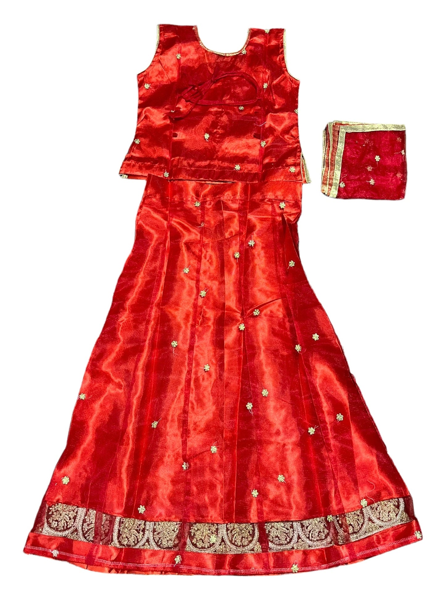 TRADITIONAL GIRLS LEHENGA CHOLI SET – ETHNIC WEAR FOR KIDS-06