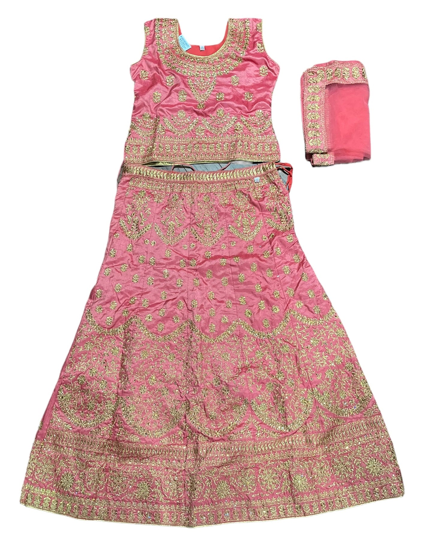 TRADITIONAL GIRLS LEHENGA CHOLI SET – ETHNIC WEAR FOR KIDS-025