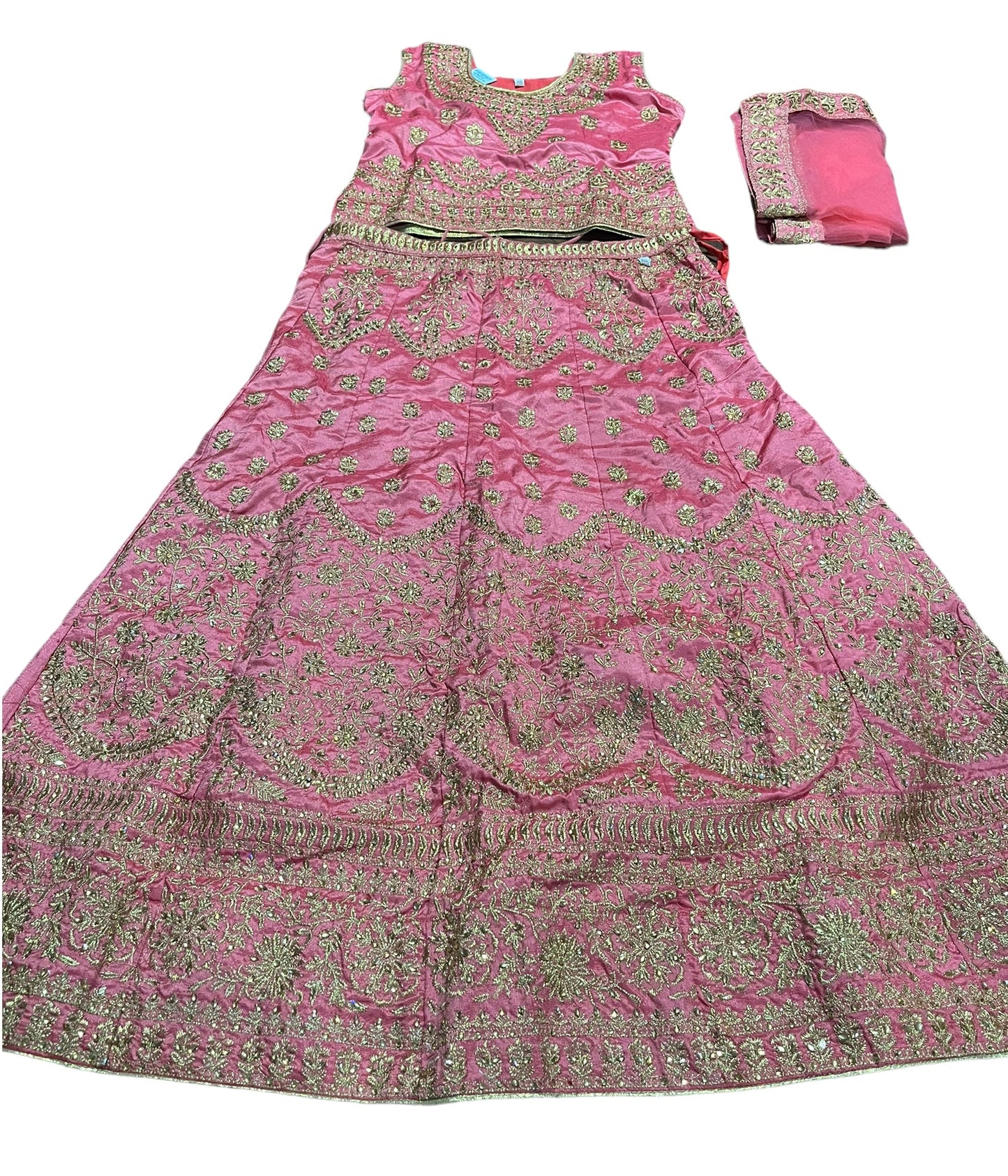 TRADITIONAL GIRLS LEHENGA CHOLI SET – ETHNIC WEAR FOR KIDS-025