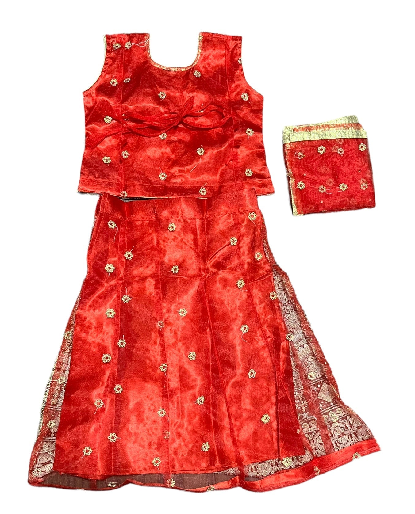 TRADITIONAL GIRLS LEHENGA CHOLI SET – ETHNIC WEAR FOR KIDS-012