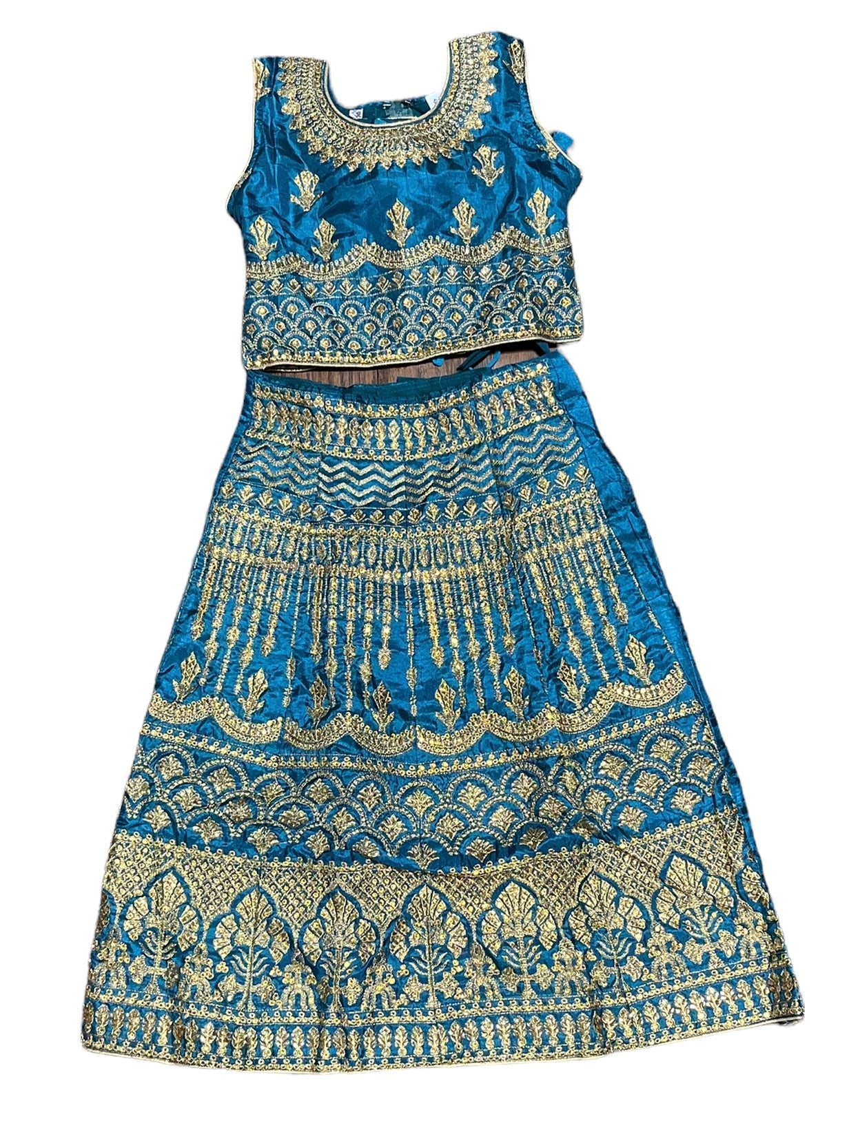 TRADITIONAL GIRLS LEHENGA CHOLI SET – ETHNIC WEAR FOR KIDS-017