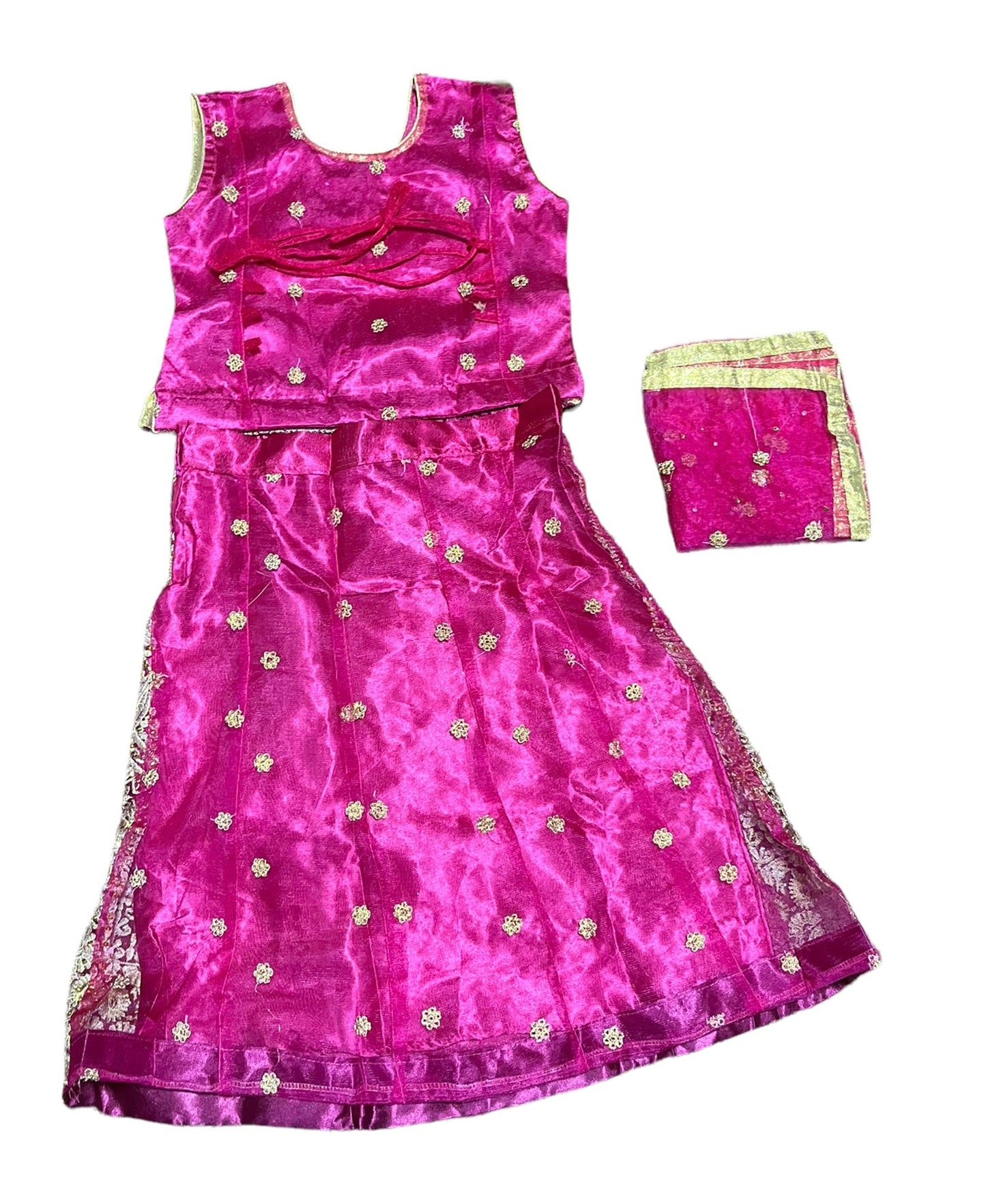 TRADITIONAL GIRLS LEHENGA CHOLI SET – ETHNIC WEAR FOR KIDS-010