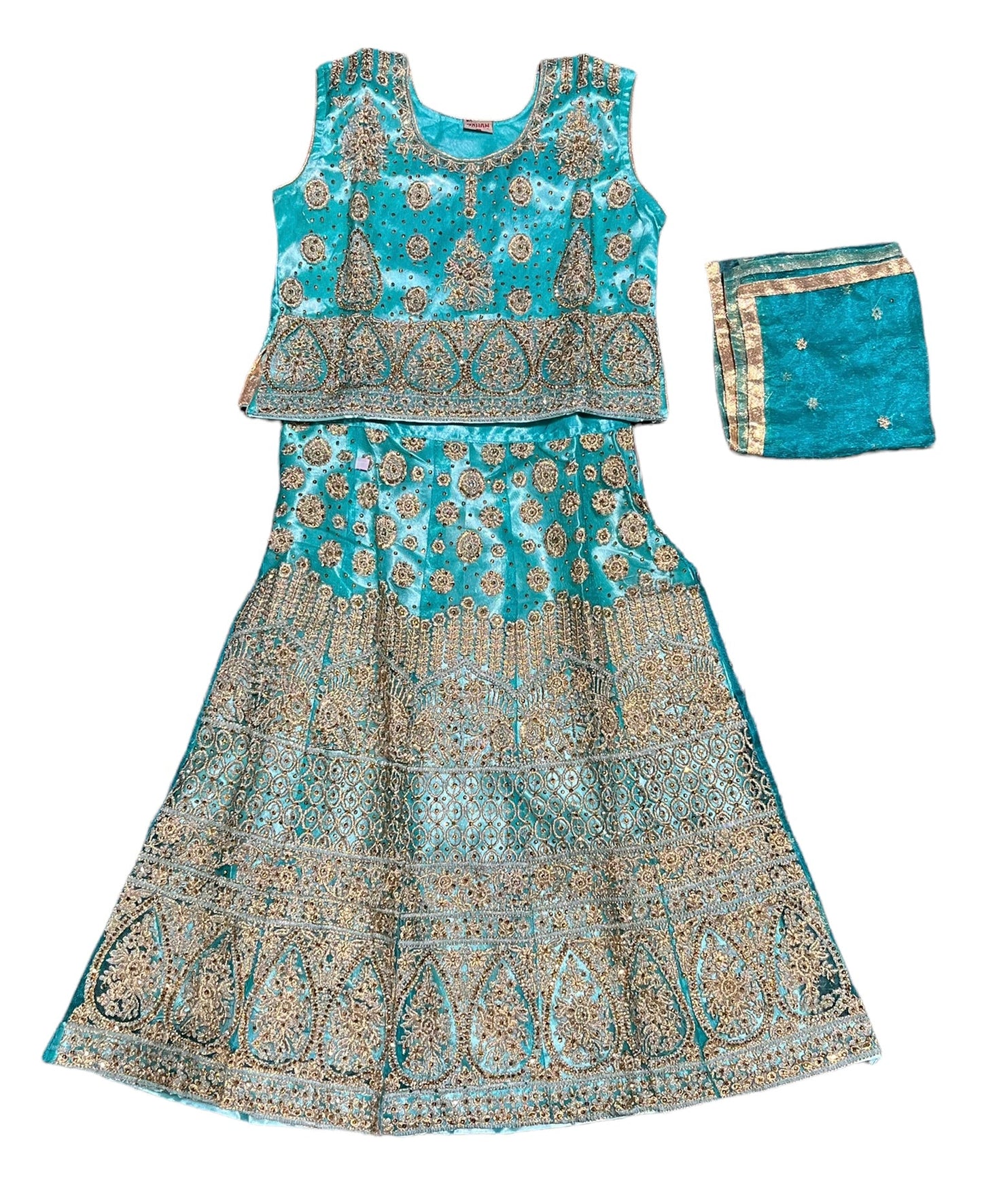 TRADITIONAL GIRLS LEHENGA CHOLI SET – ETHNIC WEAR FOR KIDS-05