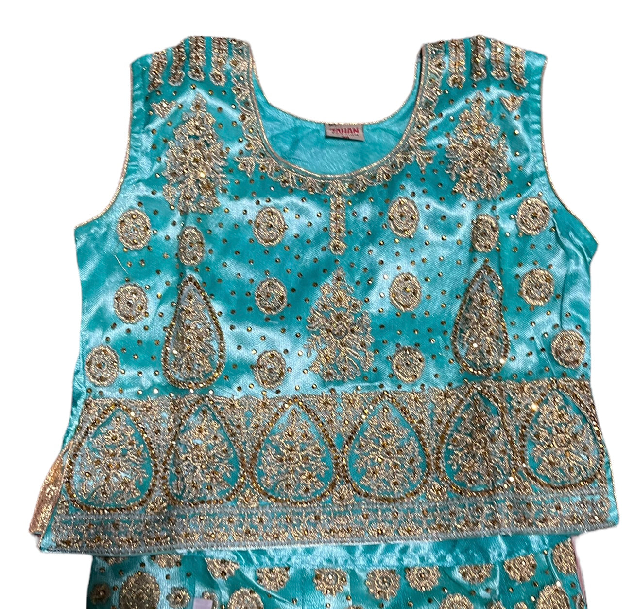 TRADITIONAL GIRLS LEHENGA CHOLI SET – ETHNIC WEAR FOR KIDS-05