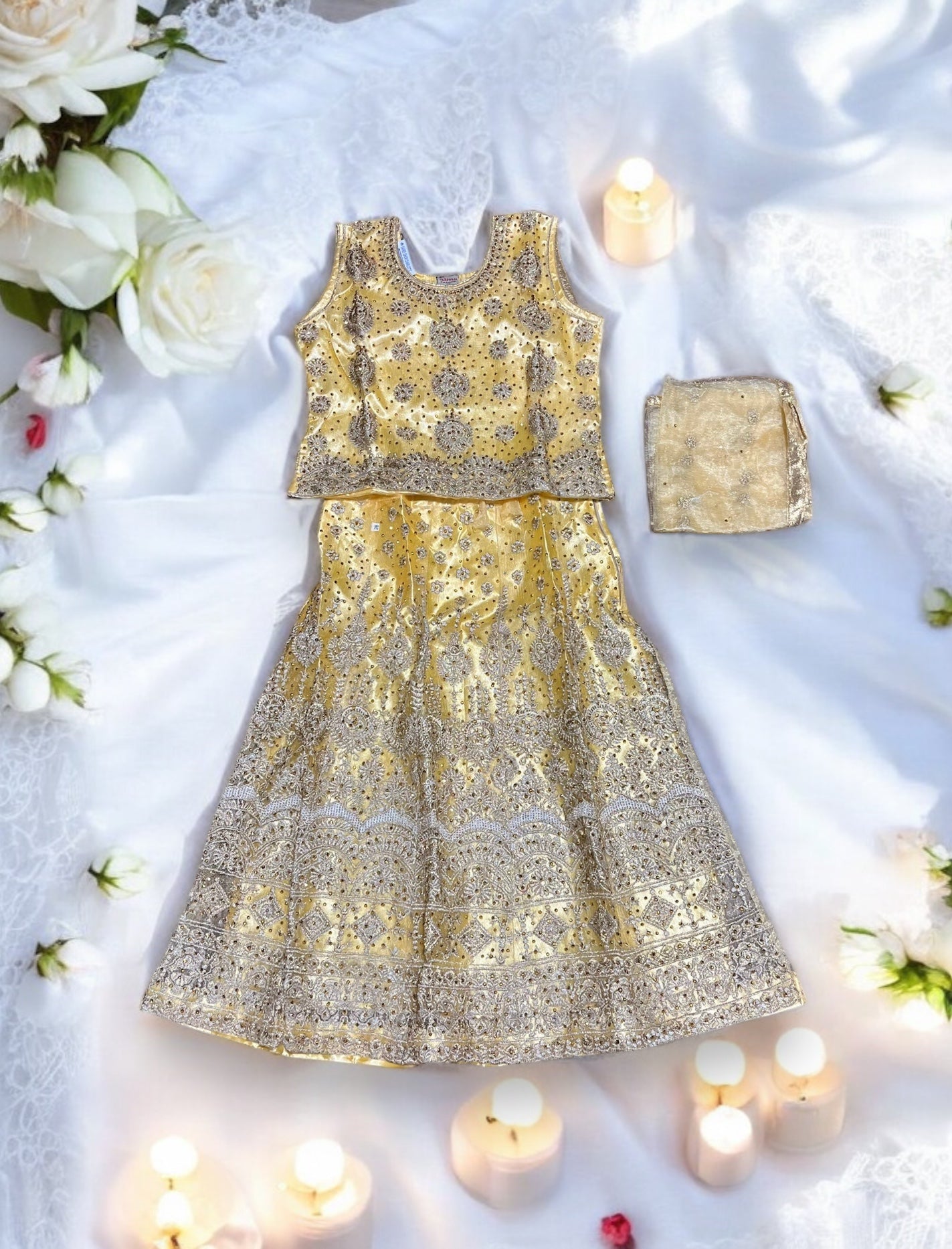 TRADITIONAL GIRLS LEHENGA CHOLI SET – ETHNIC WEAR FOR KIDS-2
